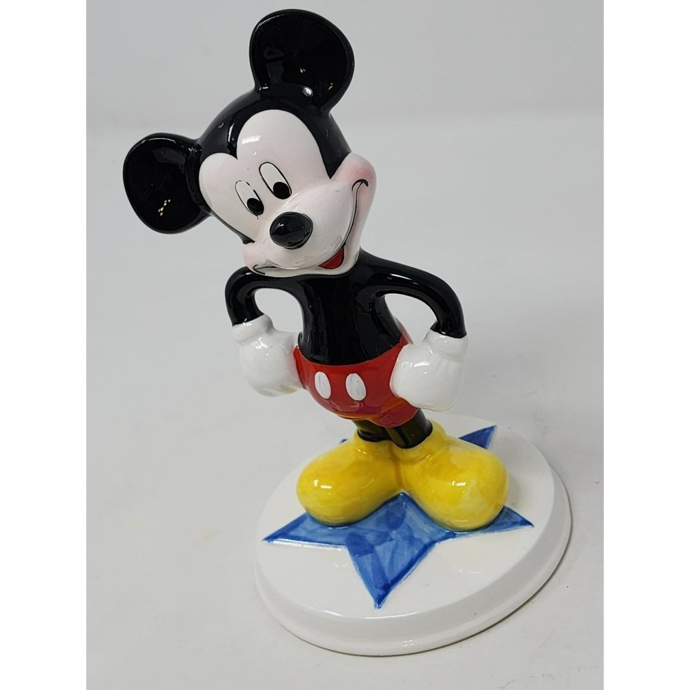 Vintage Collectible Disney Porcelain Mickey‎ Mouse Schmid Figurine Sri Lanka